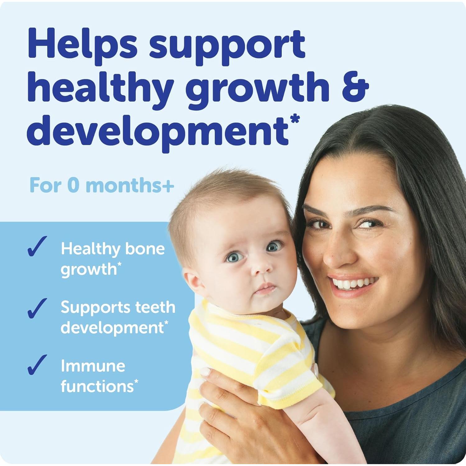 Ddrops Vitamina D3 400 IU para Bebés 60 Gotas 1.7 mL