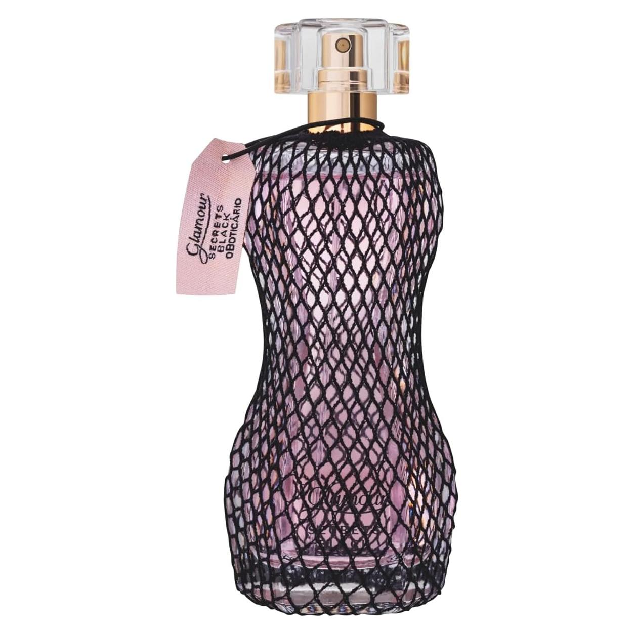 Eau de Toilette Glamour Secrets Black O Boticario 73.93 ml