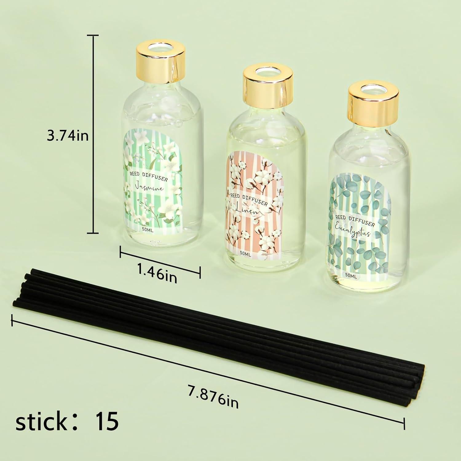 Set de Difusor de Cañas The Good Soul Project 150 ml