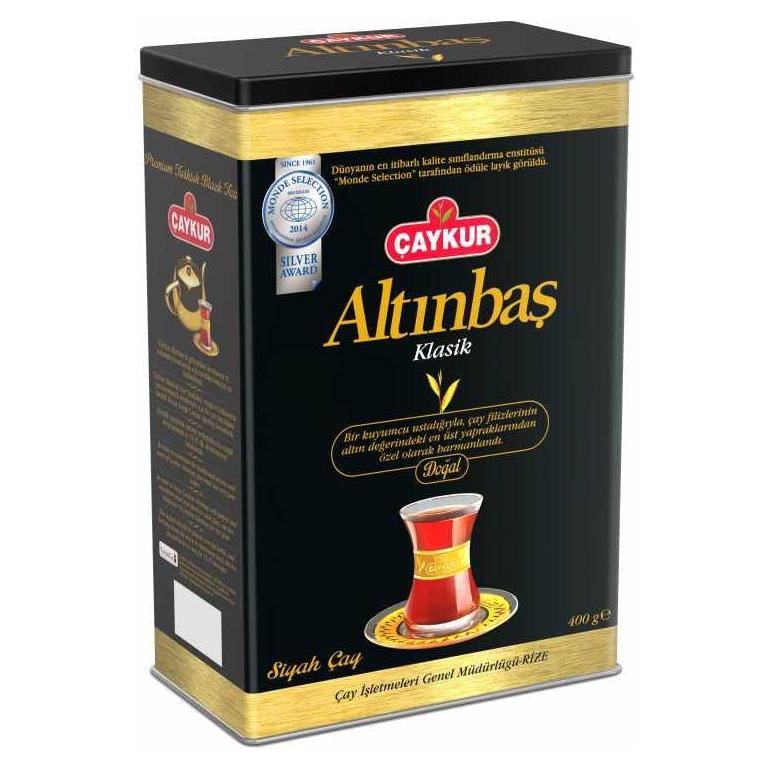 Té Negro Caykur Altinbas en Lata 400 Gramos