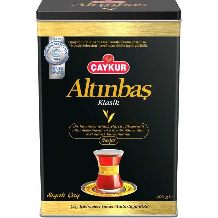Té Negro Caykur Altinbas en Lata 400 Gramos
