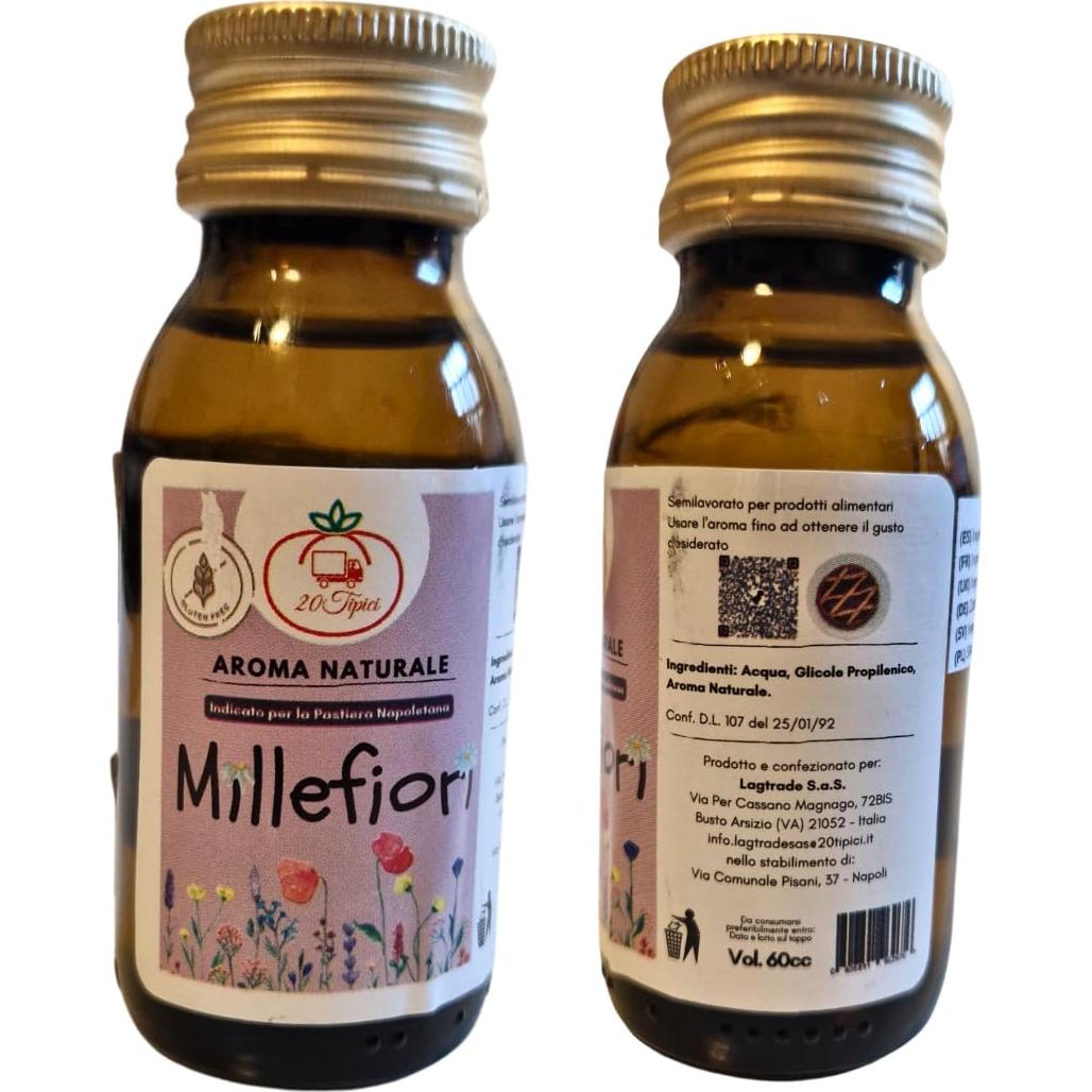 Aroma Natural 20Tipici Millefiori 60ml - Saborizante para Postres
