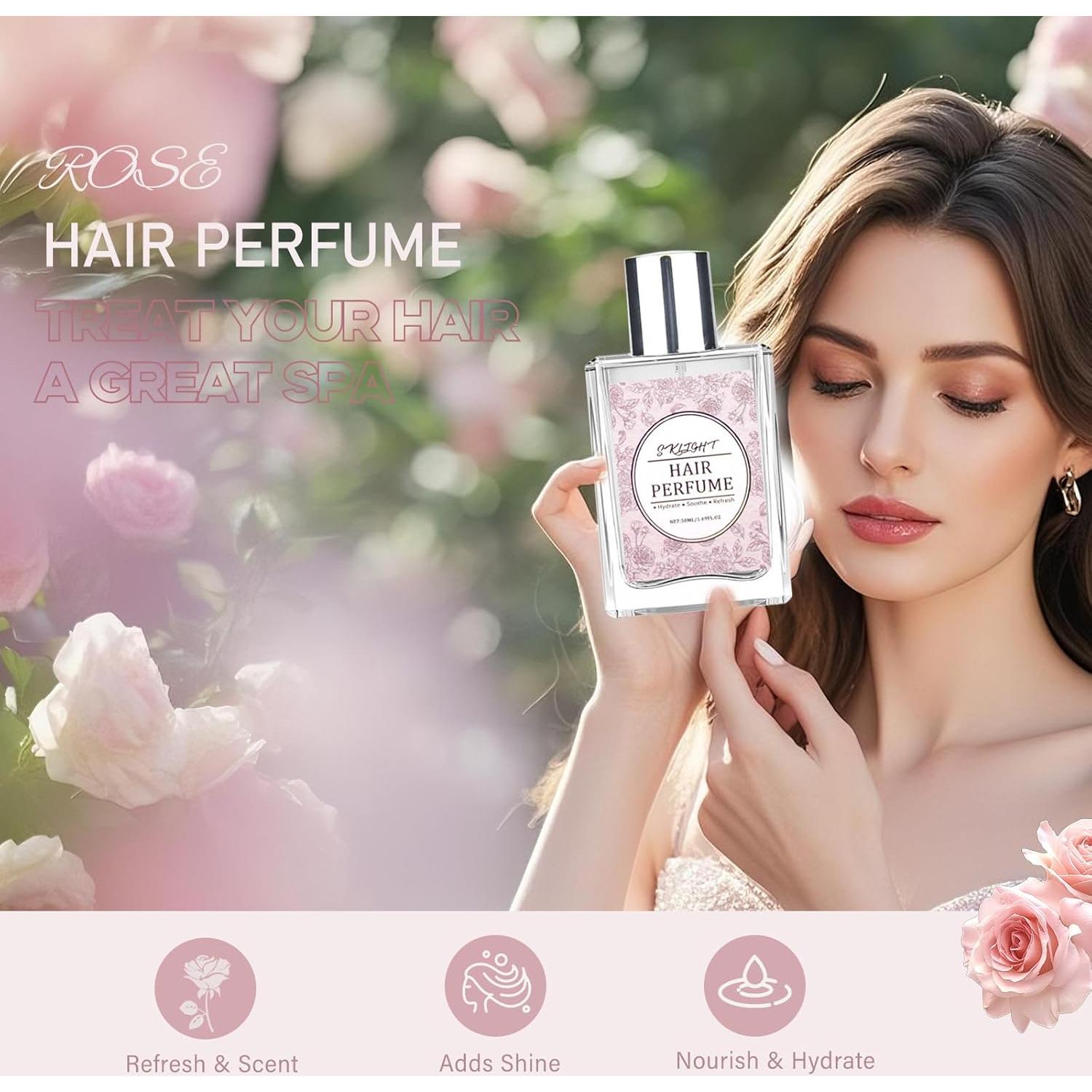 Bruma para Cabello y Cuerpo Gurkooyd 50ML - Aroma Rosa