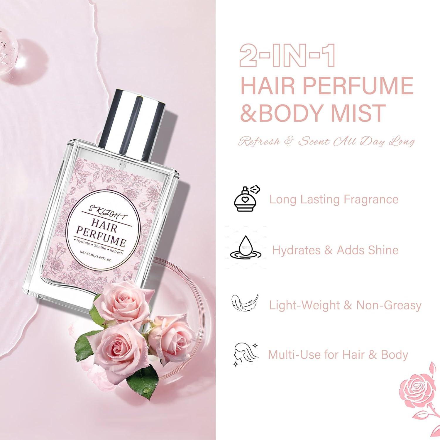 Bruma para Cabello y Cuerpo Gurkooyd 50ML - Aroma Rosa