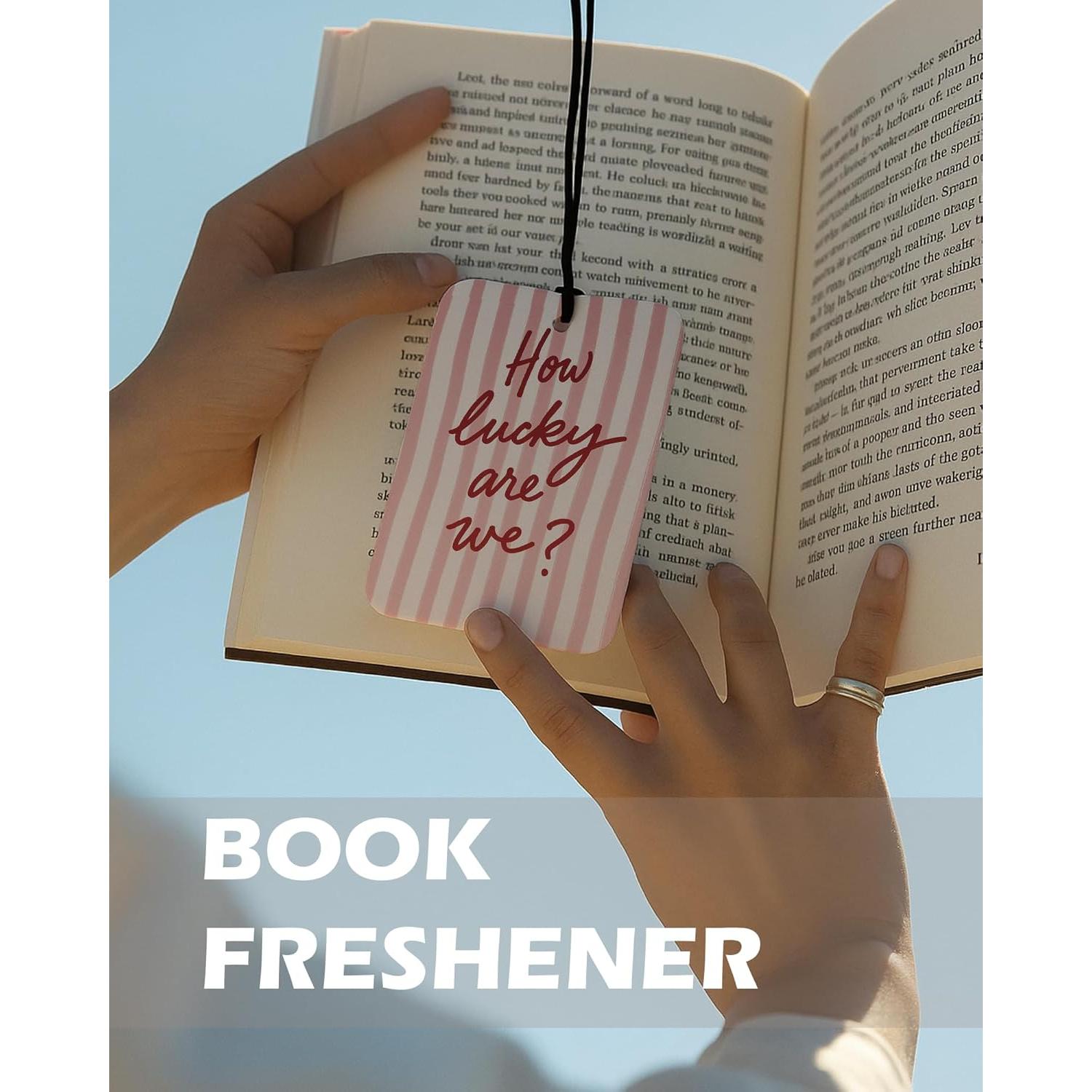 Ambientador de Coche EKGJW 4 Piezas Aroma Fresco Decorativo