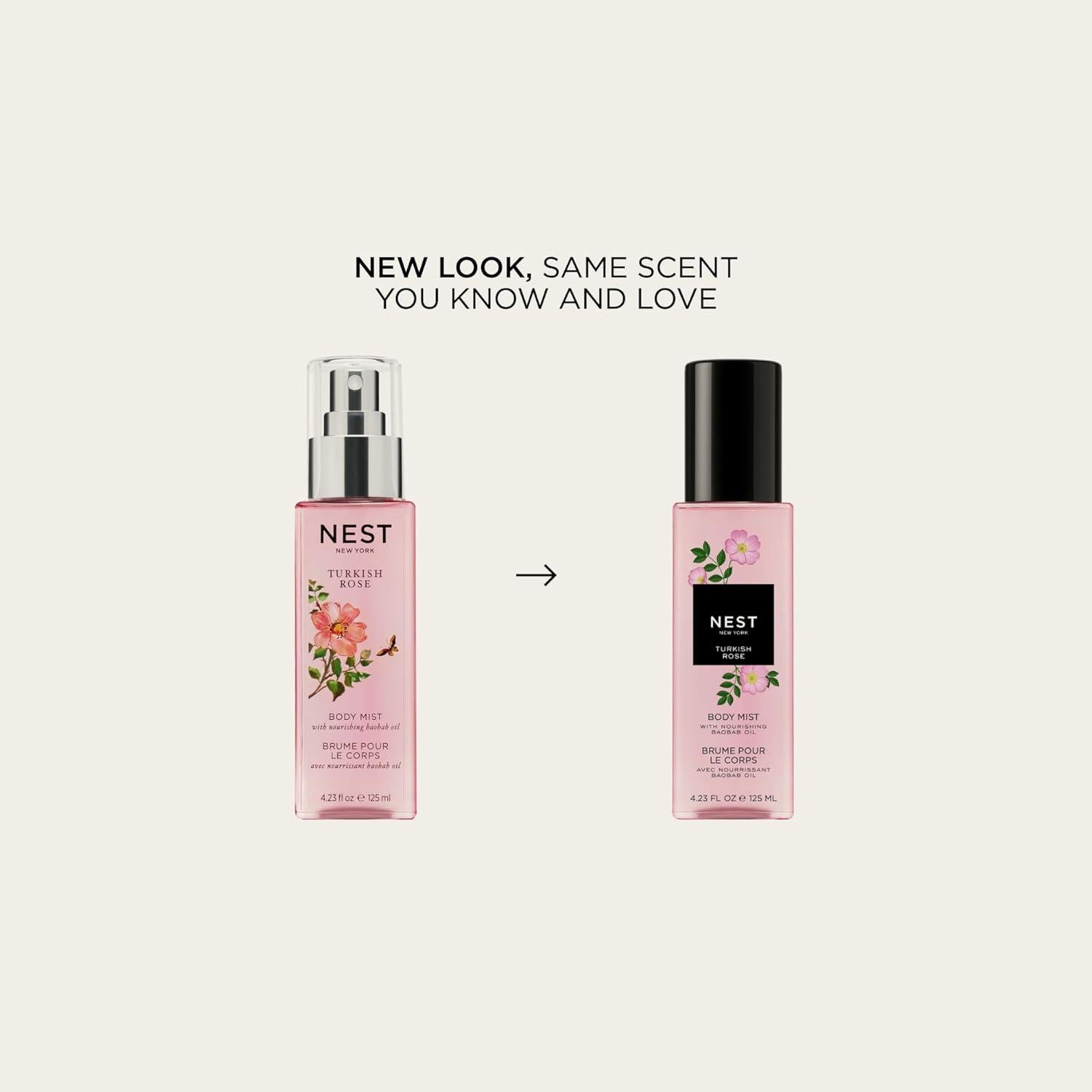 Mist de Cuerpo NEST Nueva York Rosa Turca 125 mL Vegano