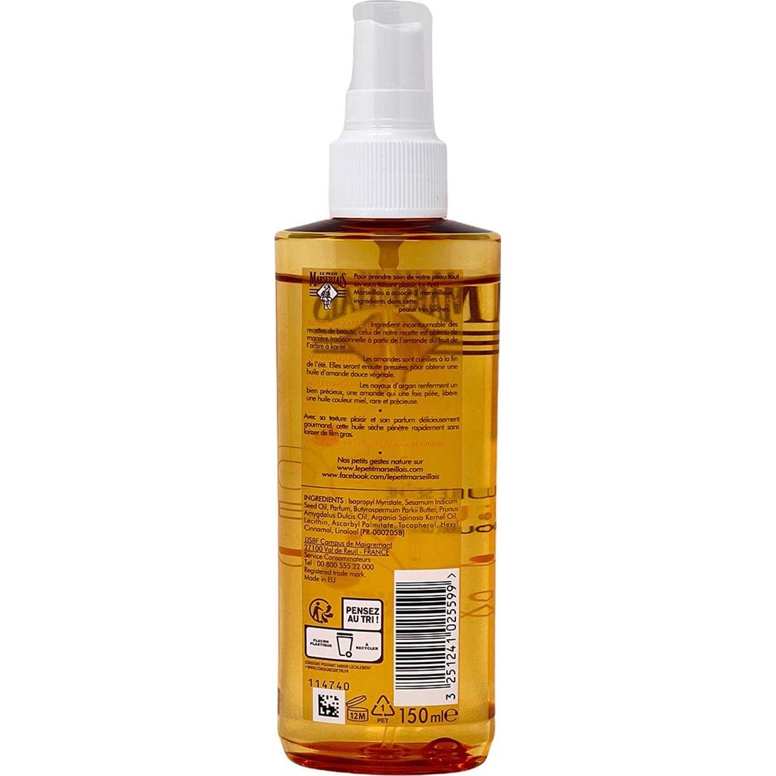 Aceite Corporal Le Petit Marseillais 150ml Original Francia