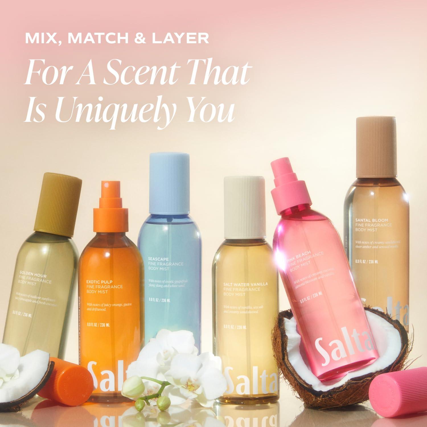 Mist Corporal Saltair Playa Rosa - Paquete de 2 x 236ml