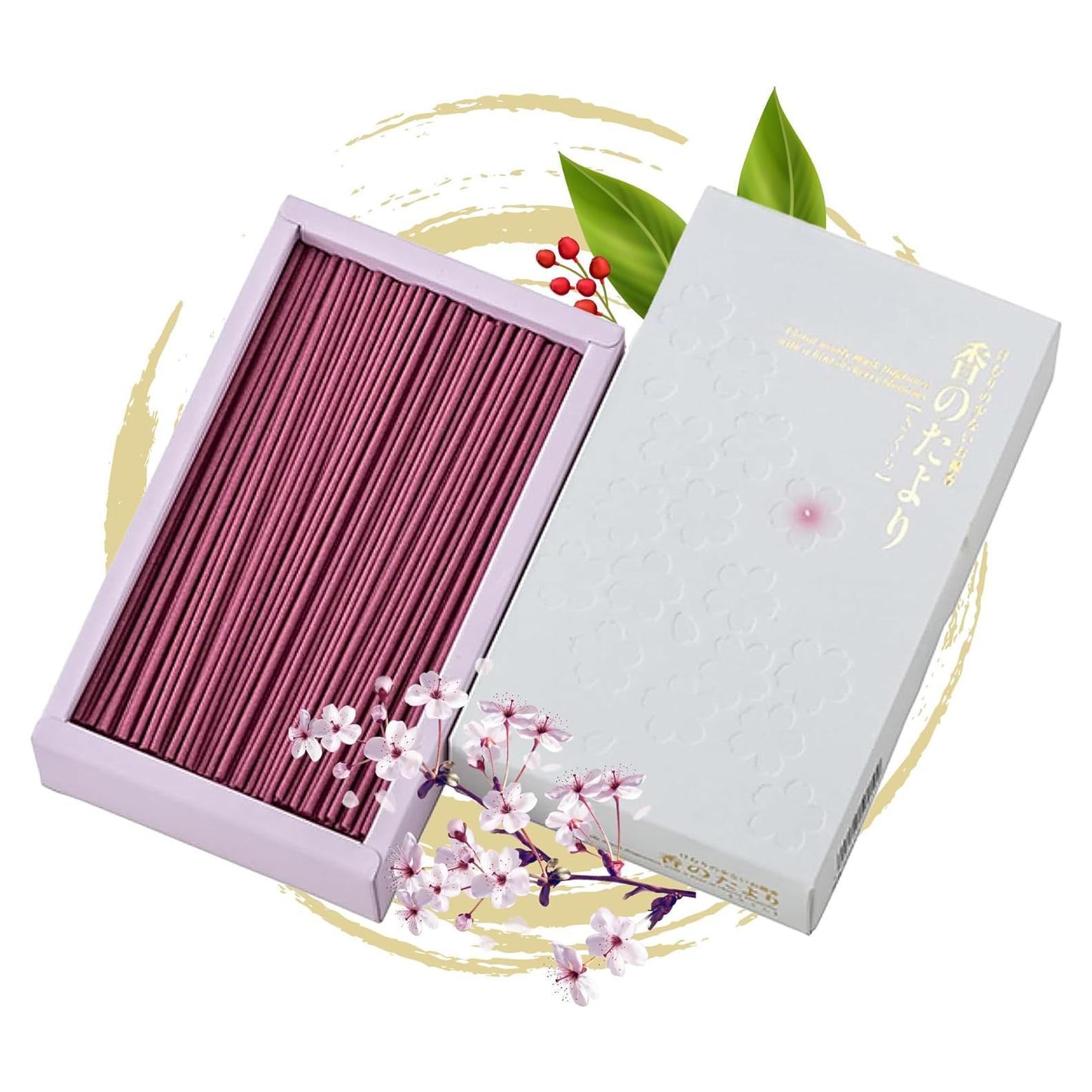 Incienso Hasegawa Sakura Bajo Humo 160g Almizcle Floral