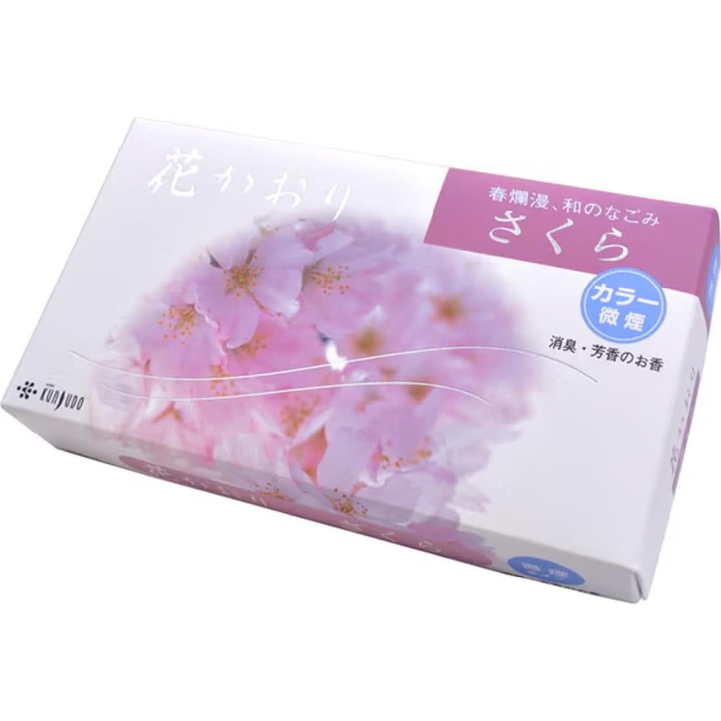 Incienso Kunjudo Hana Kaori Sakura 335 piezas - Menos Humo