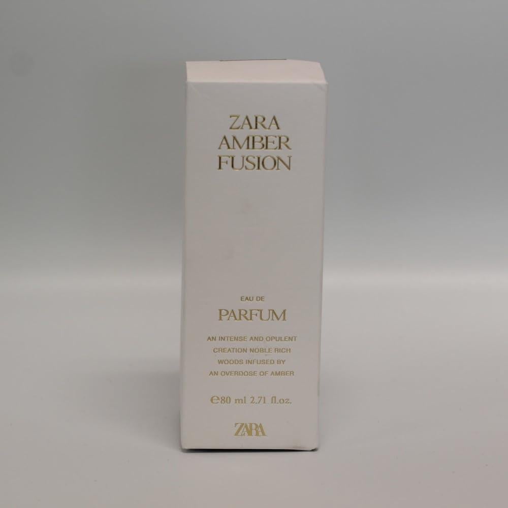 Zara Fusión Ámbar Eau de Parfum 80 ML - Fragancia Floral y Cítrica