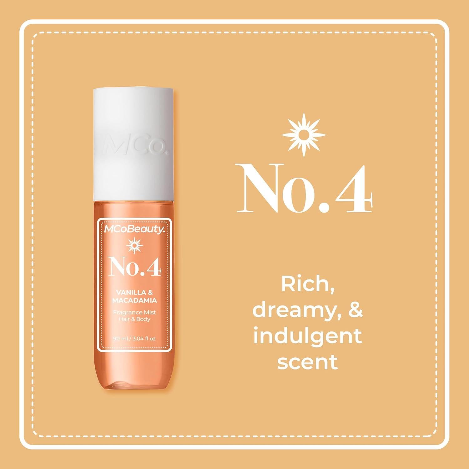 MCoBeauty Mist de Fragancia No. 4 Vainilla 136g Vegano