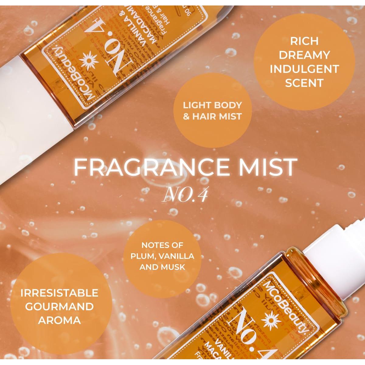 MCoBeauty Mist de Fragancia No. 4 Vainilla 136g Vegano