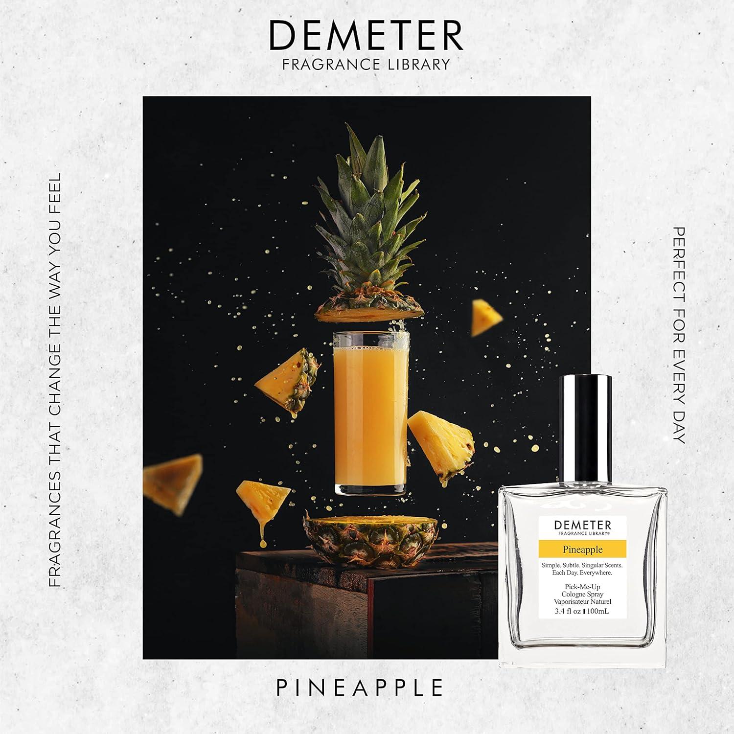 Colonia Demeter Piña 100 ml - Fragancia Natural Unisex