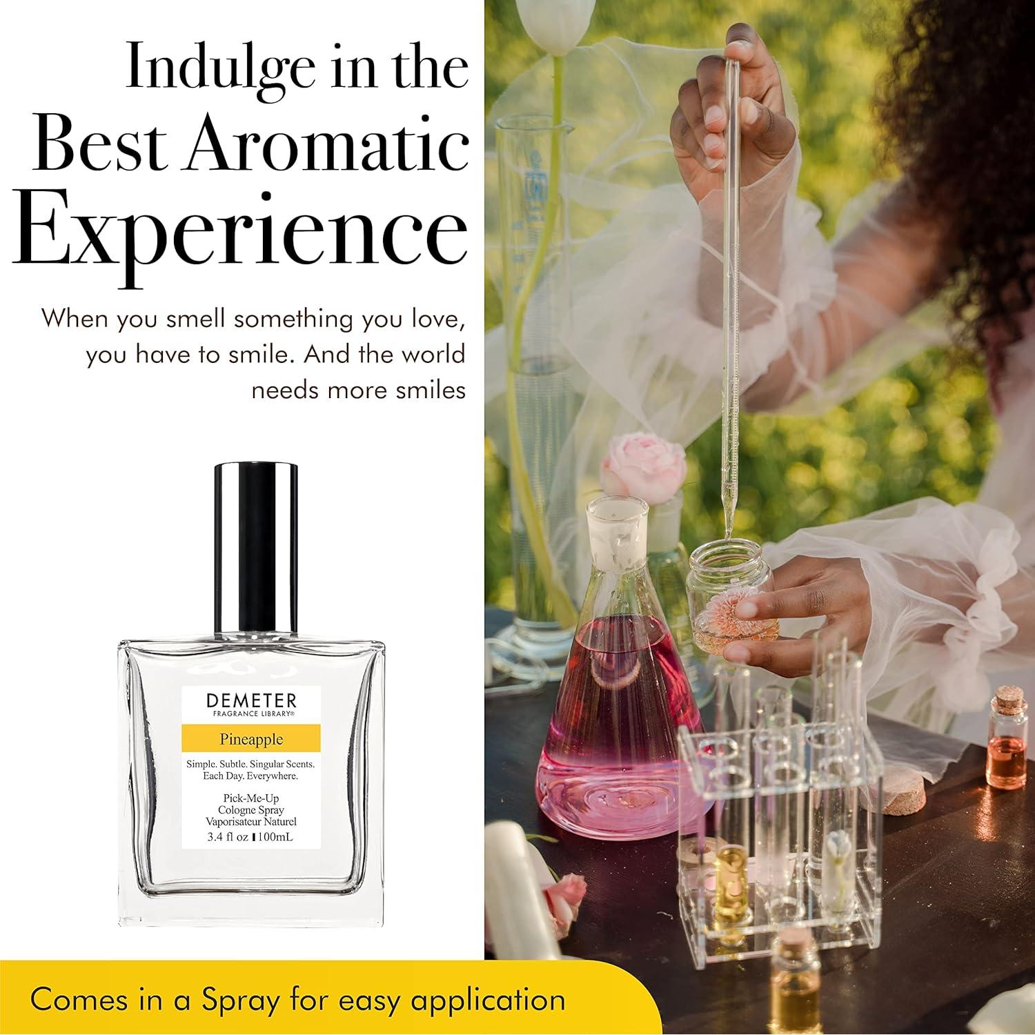 Colonia Demeter Piña 100 ml - Fragancia Natural Unisex