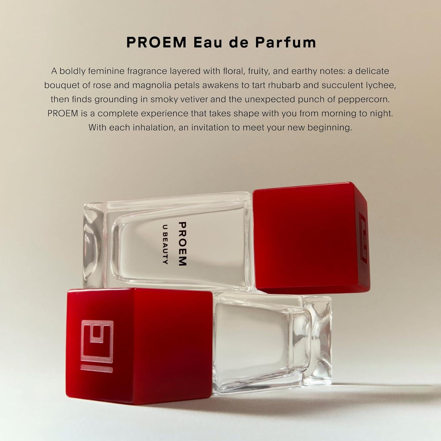 U Beauty Proem Eau de Parfum 10ml - Fragancia Femenina Floral