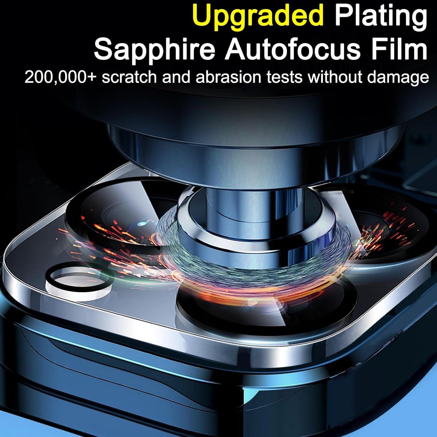 Protector de Lente de Cámara Ferilinso para iPhone 14/15 Pro