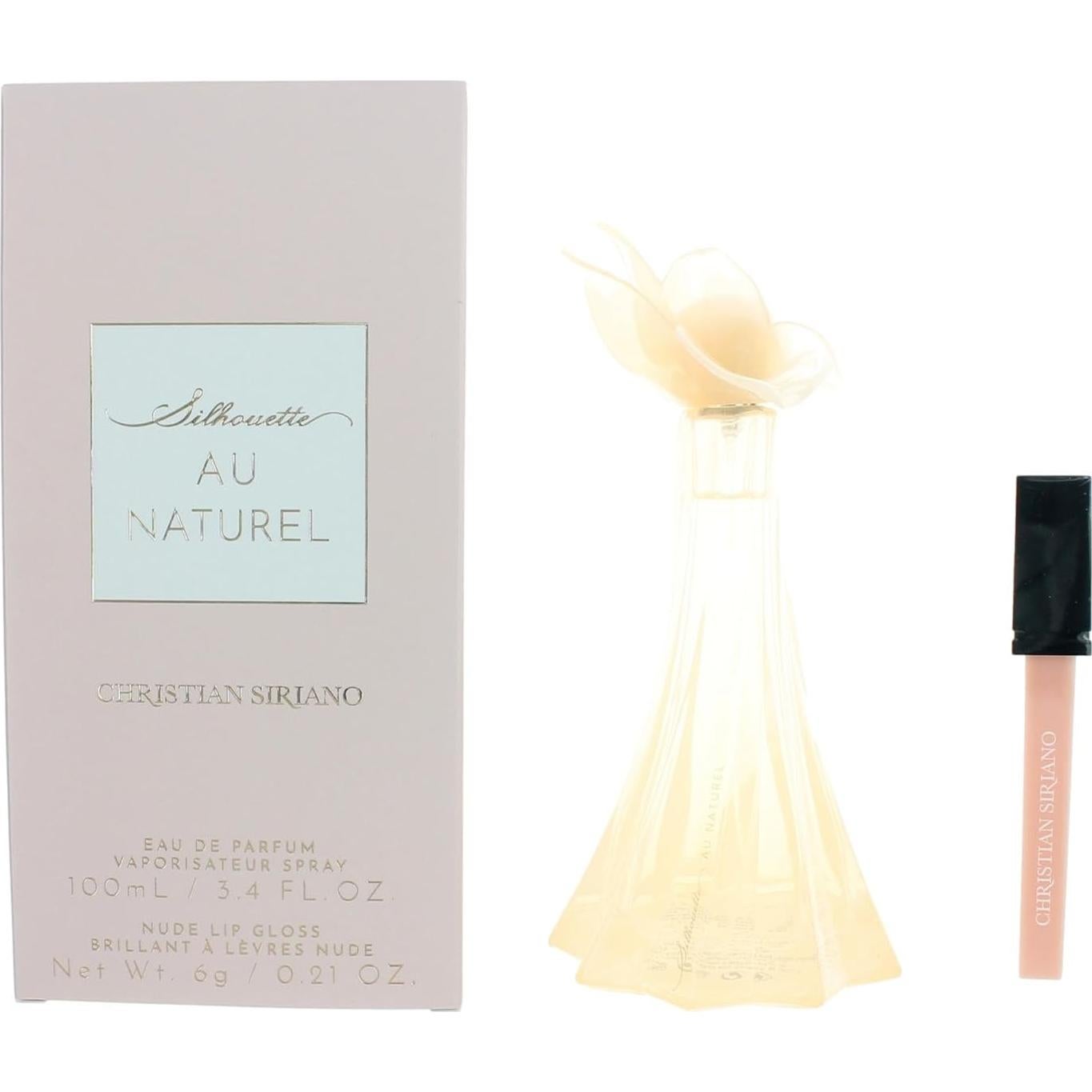 Perfume Christian Siriano Silhouette Au Naturel 100ml + Lip Gloss