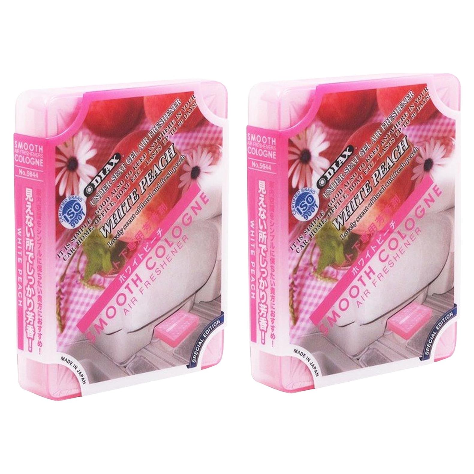 Ambientador de Lujo Smooth Cologne Durazno Blanco - 2 Unidades