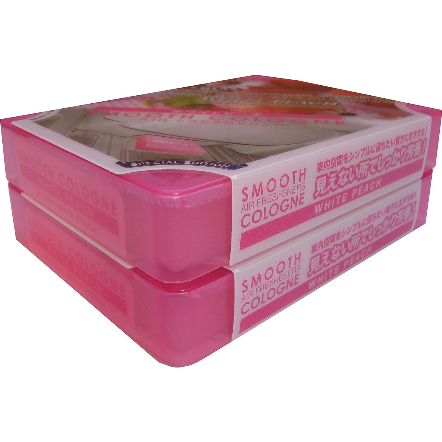 Ambientador de Lujo Smooth Cologne Durazno Blanco - 2 Unidades