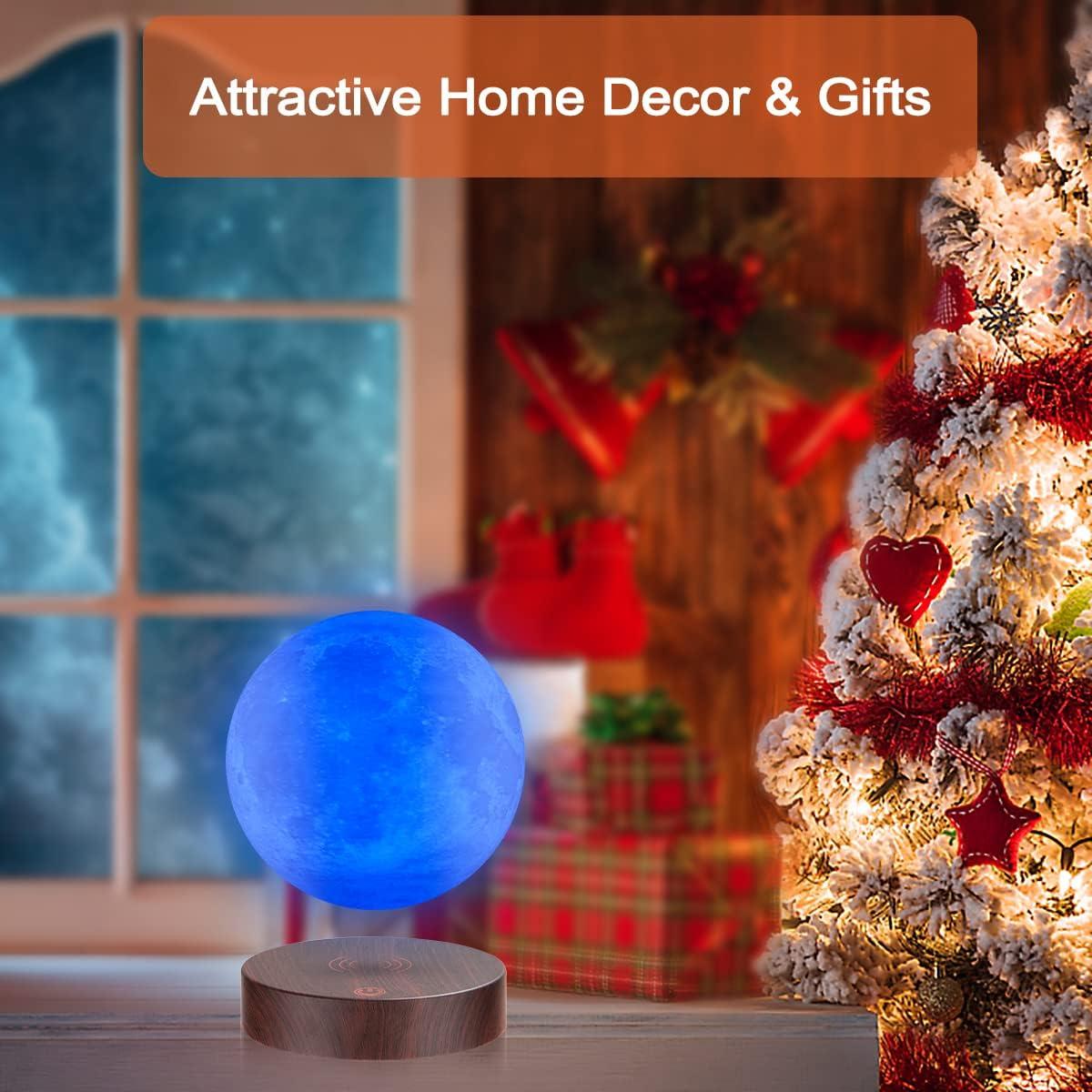 Lámpara Lunar Flotante UVEHAS 16 Colores LED Control Remoto