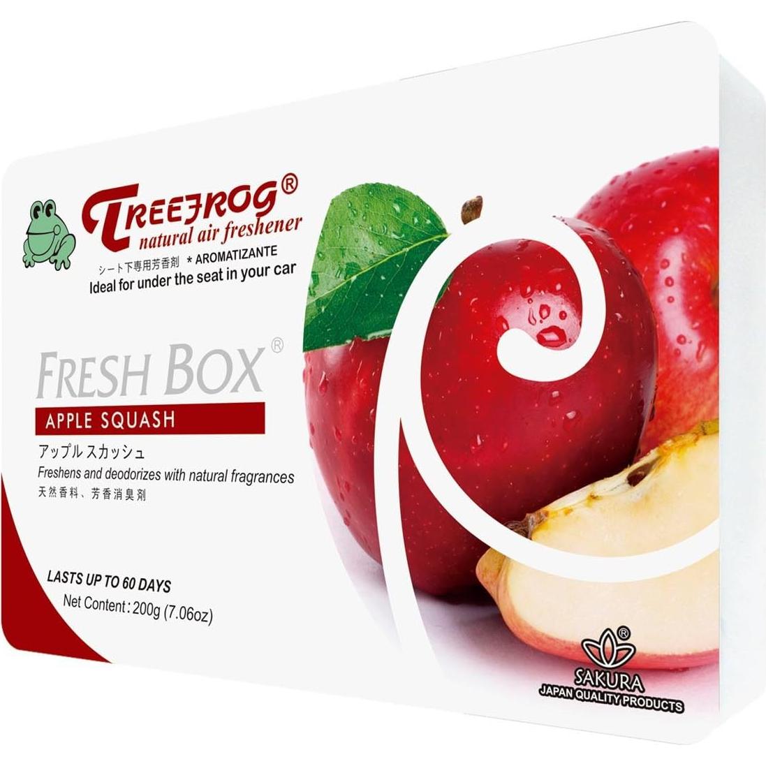 Ambientador de Gel Manzana Squash Treefrog 5 Paquetes