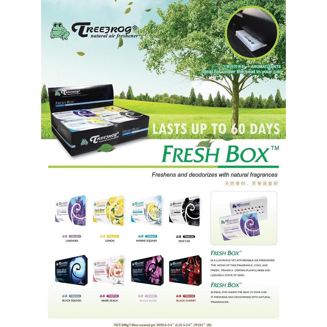 Ambientador en Gel Treefrog TRBM57 Almizcle Negro 311g