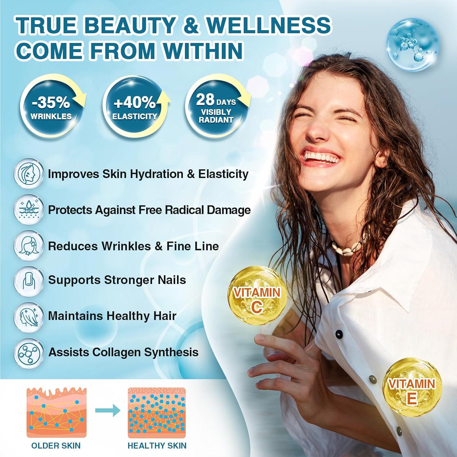 Polvo de Péptidos de Colágeno Marino Nature Target 350g