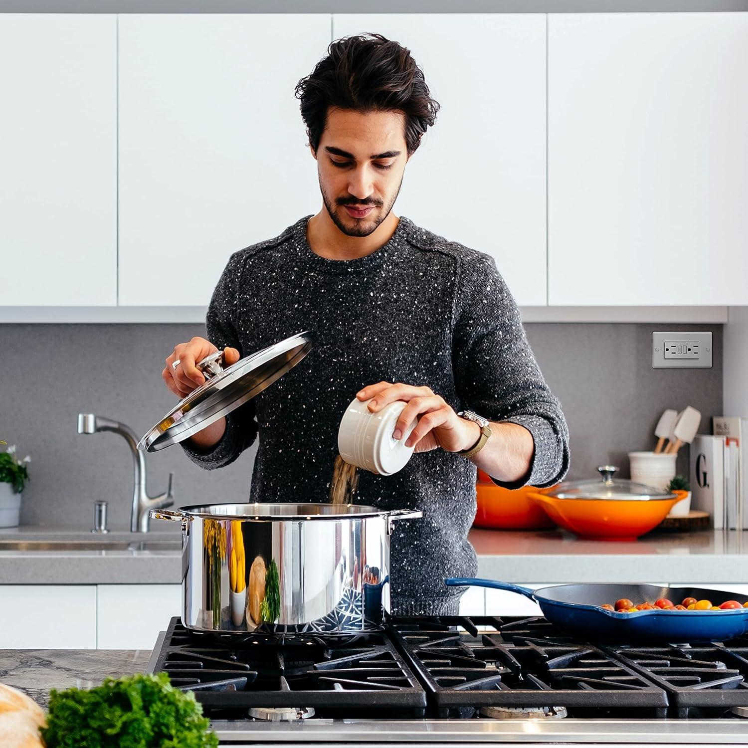 Toma de Corriente GFCI 15A Faith, Auto Prueba, Blanca