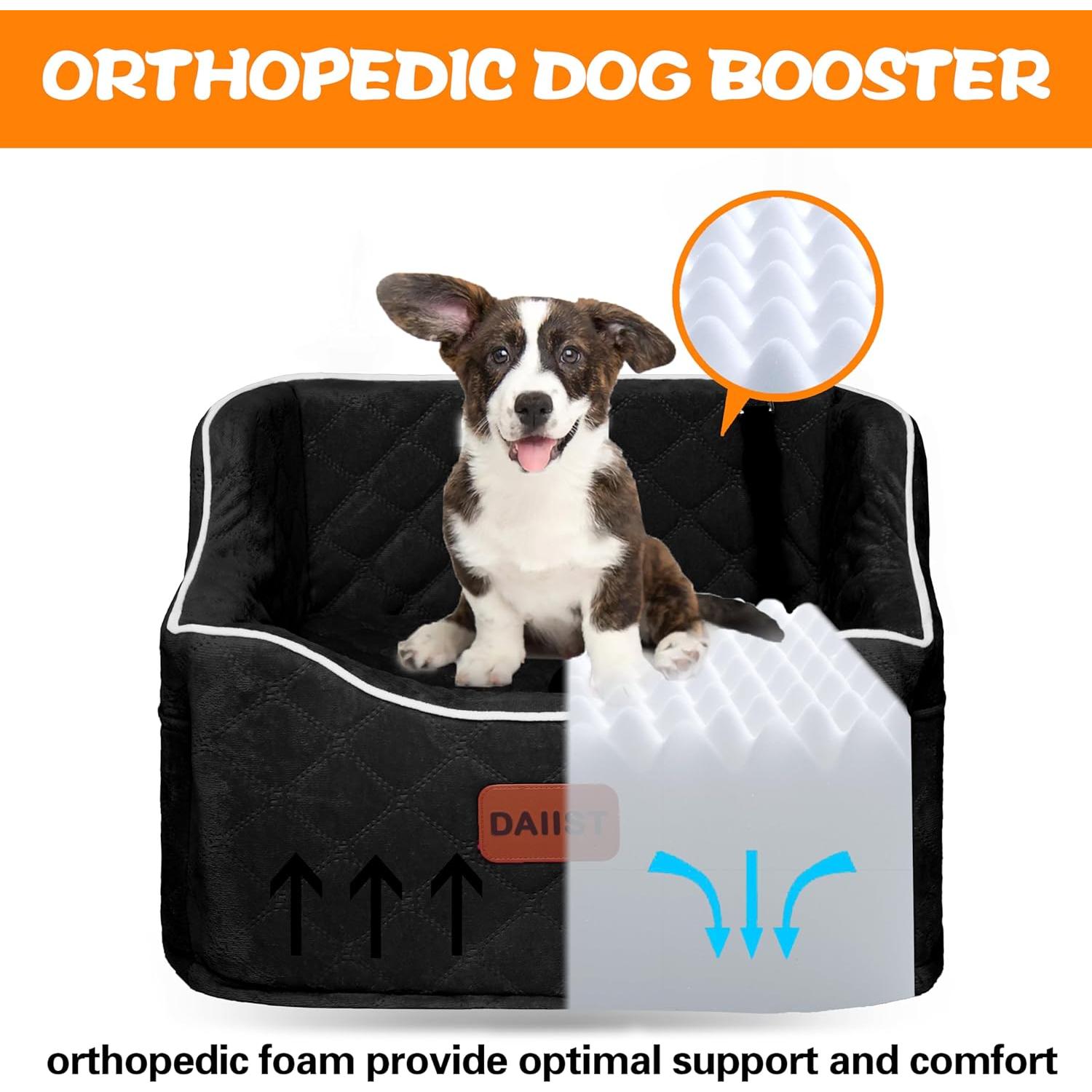 Asiento Elevado para Perros DAIIST Negro Talla Única 15.88 kg