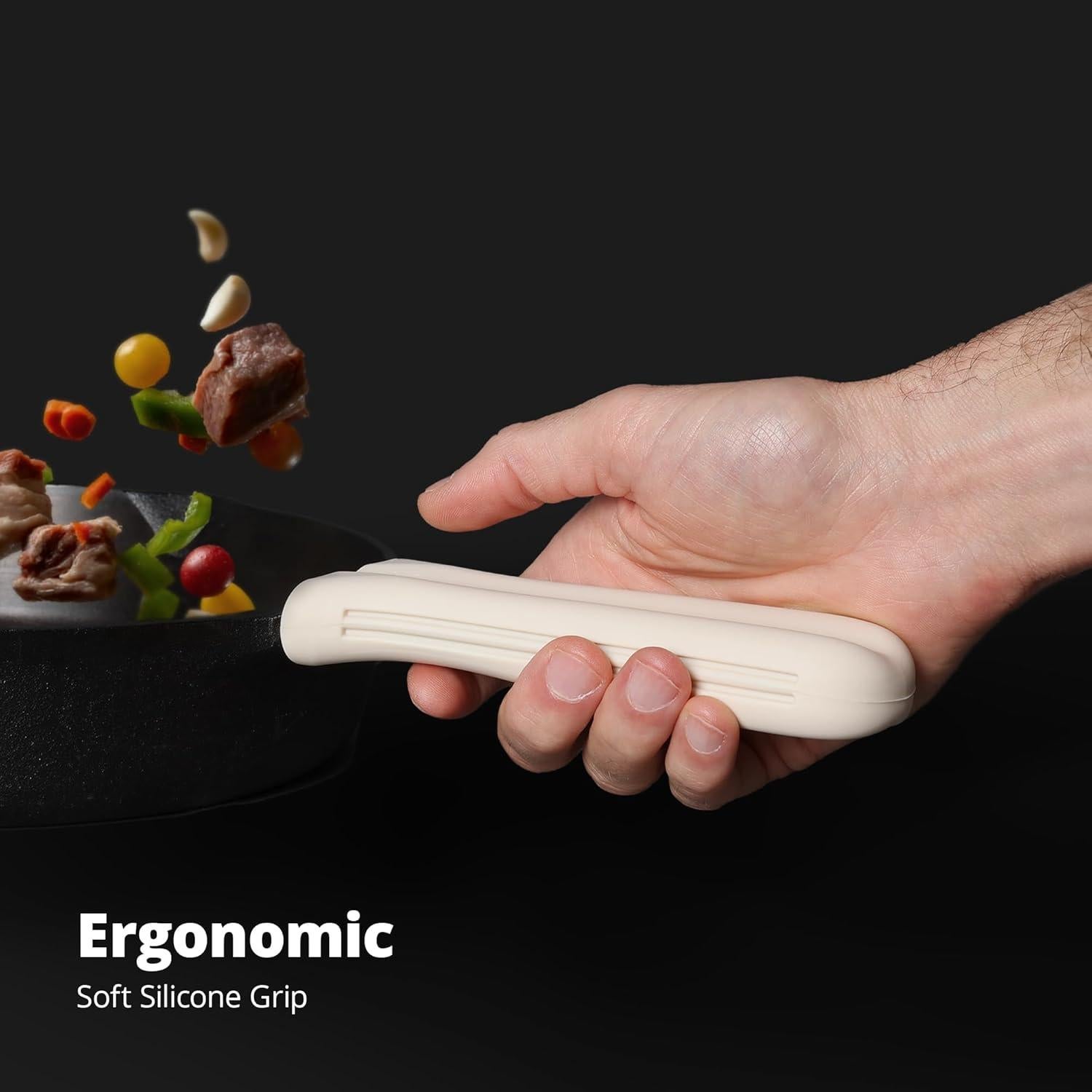 Cubierta de Mango de Silicona Greater Goods para Sartén Hierro Fundido