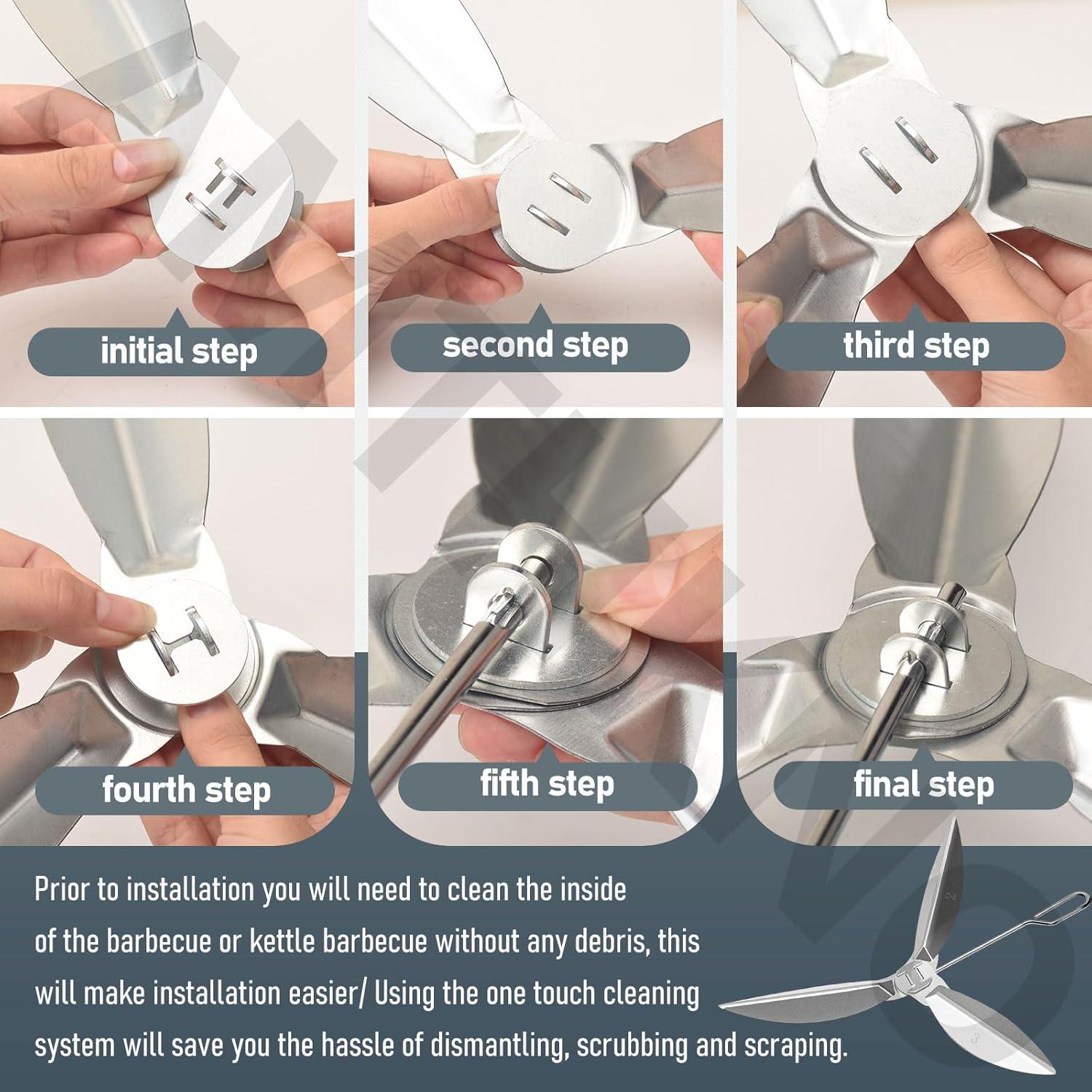 Kit de Limpieza One-Touch AMTHKNO para Parrillas 57 cm