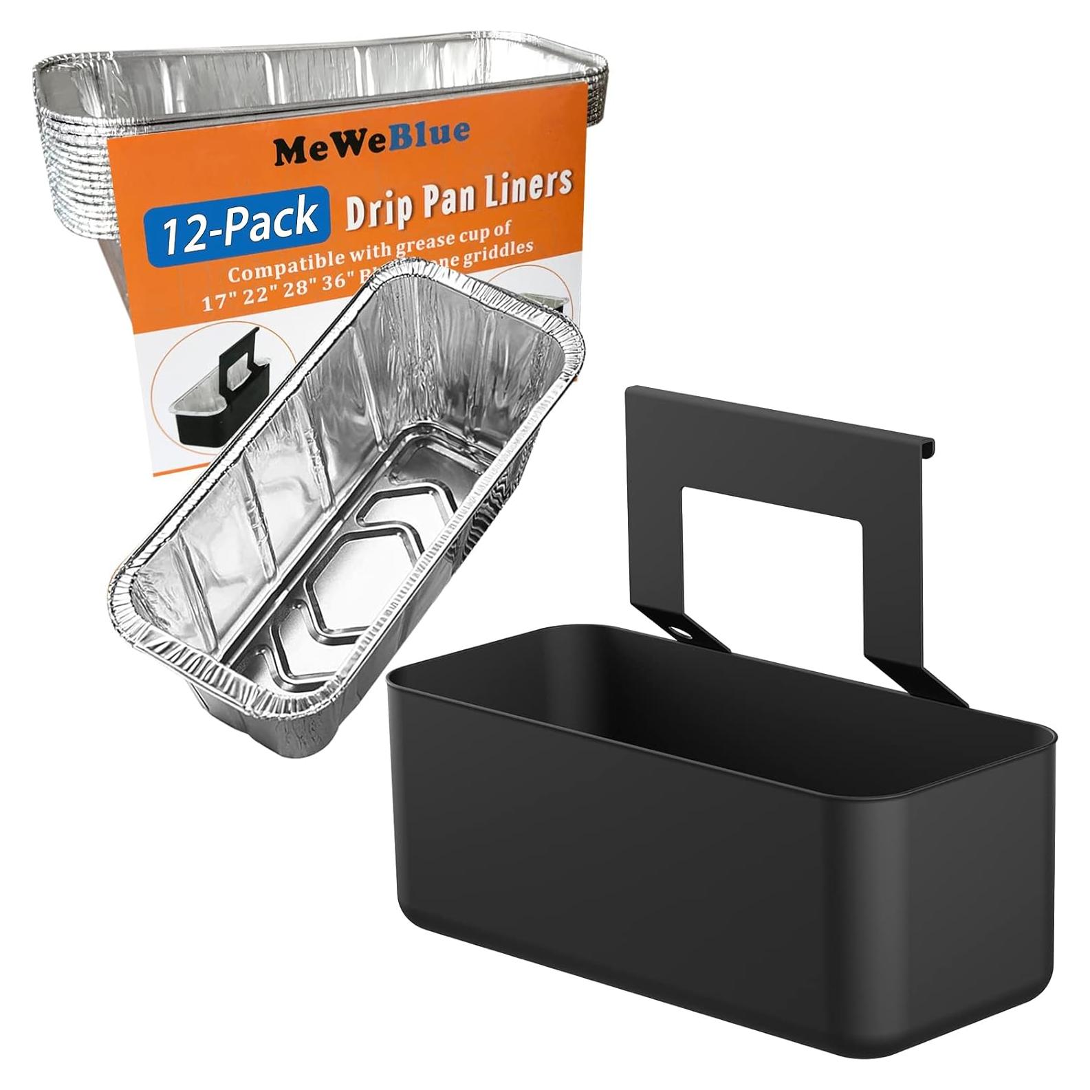 Captador de Grasa Blackstone con 12 Forros de Aluminio