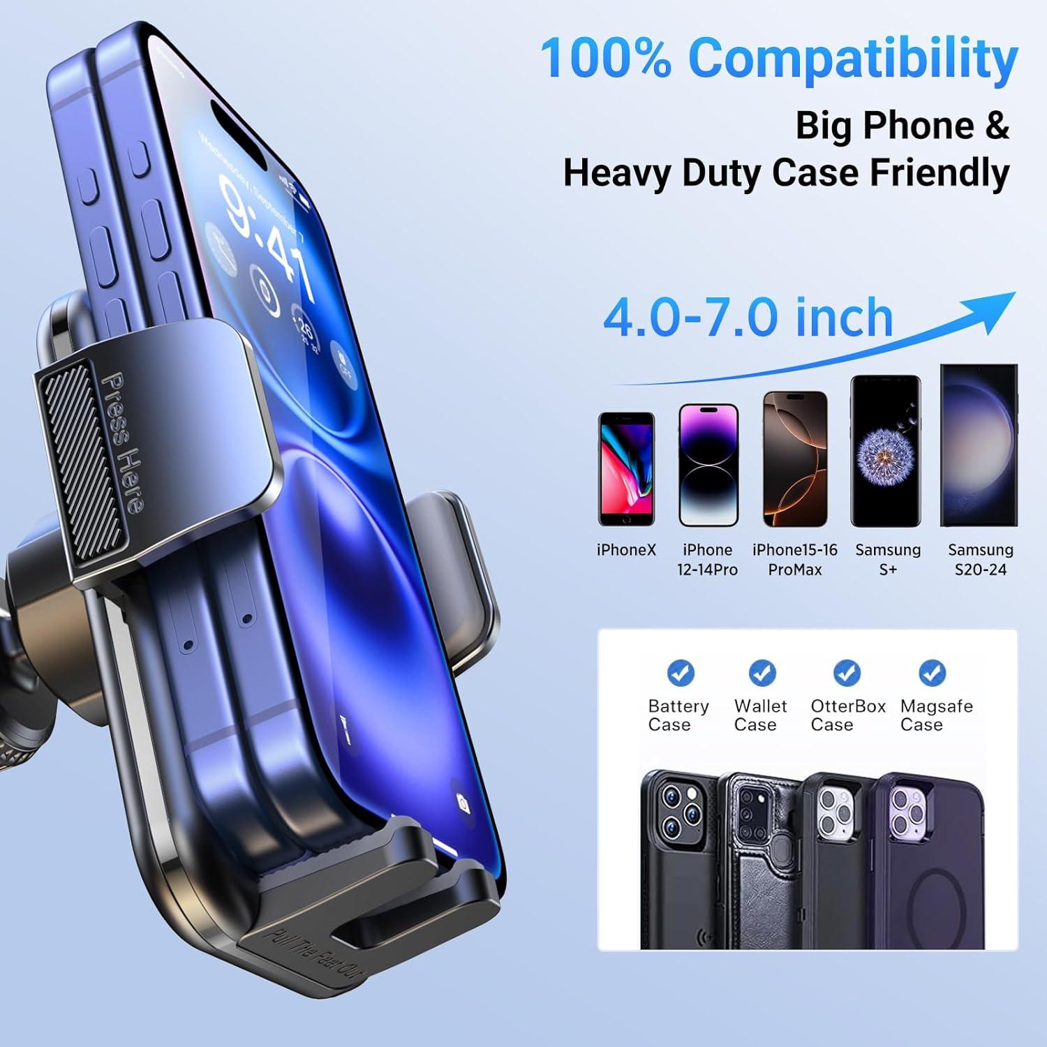 Soporte para Teléfono de Coche ACMEZING Z12 Ajustable 360°