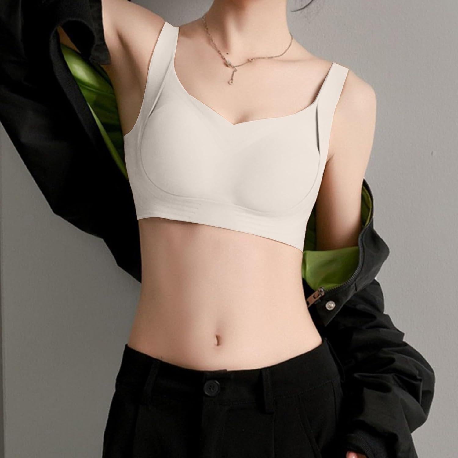 High Impact Sports Bras for Women High Support Push Up Bra Full Coverage Bralette Breast Lifter Wireless Everyday Bras