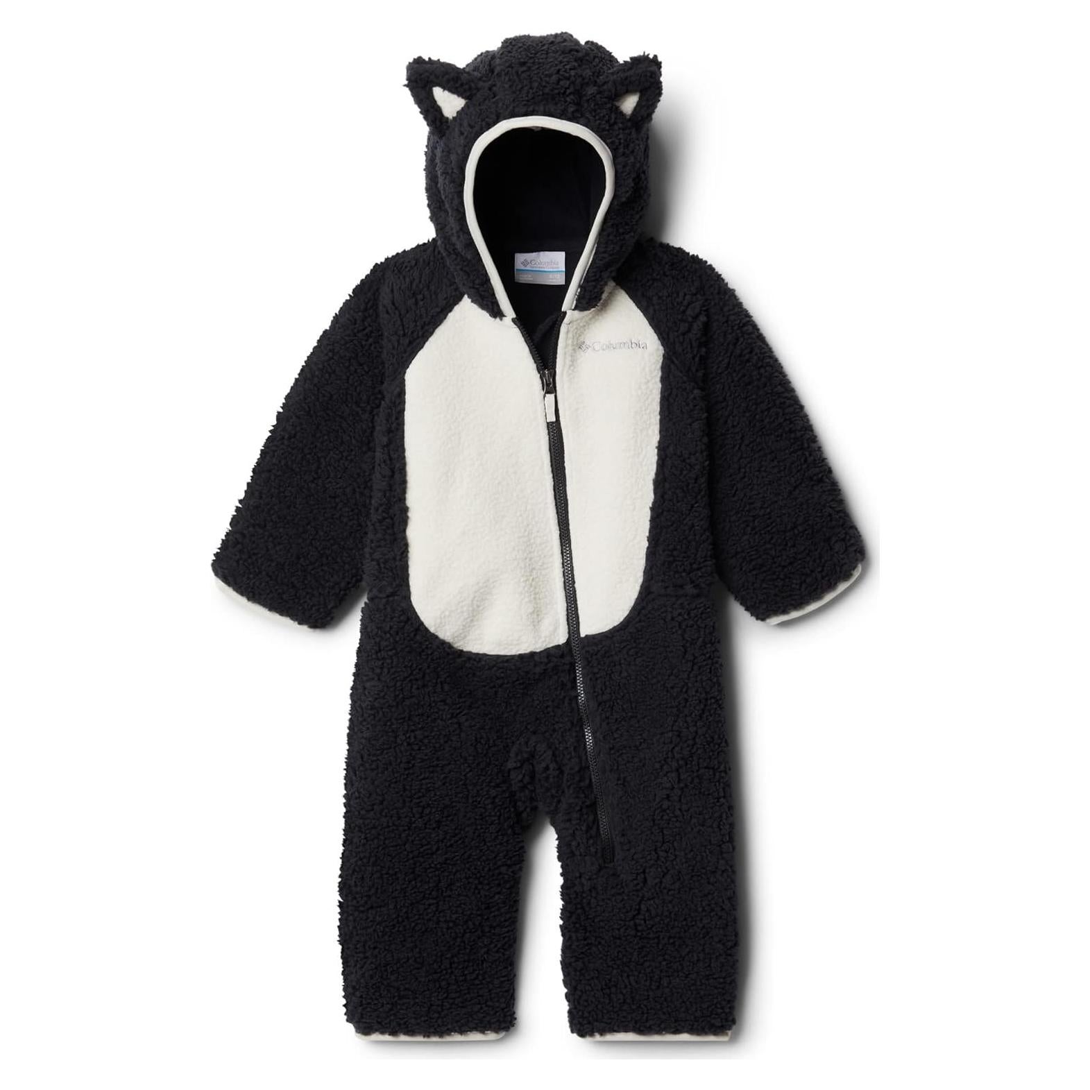 Bunting Columbia Sherpa para Bebés 0-3 Meses Negro