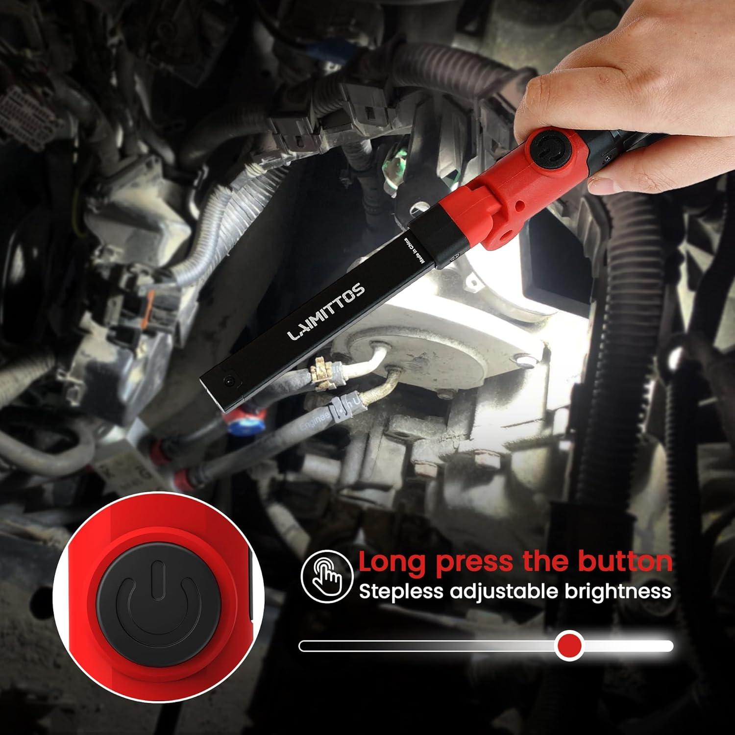 Luz de Trabajo LED Recargable LAIMITTOS 350 Lúmenes Plegable