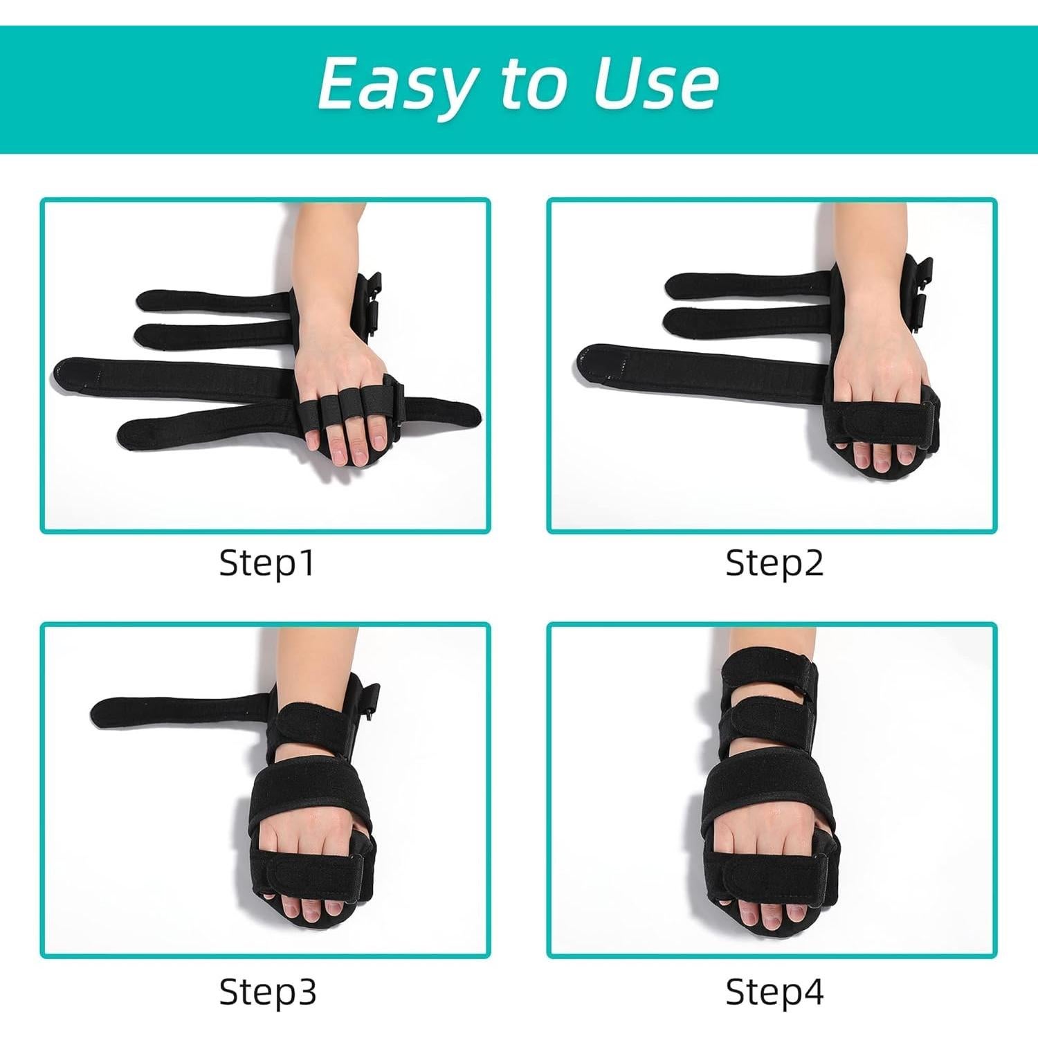 Férula de Mano en Reposo Fanwer Izquierda - Soporte para Muñeca