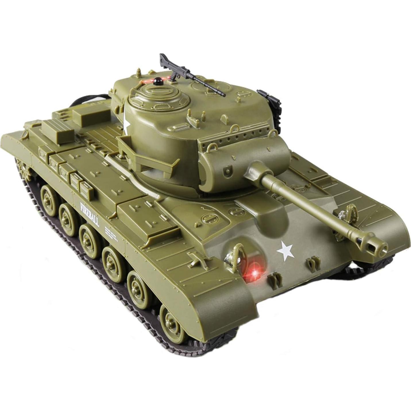 Tanque Pesado RC POCO DIVO M26 Pershing 1/30 Infrarrojo