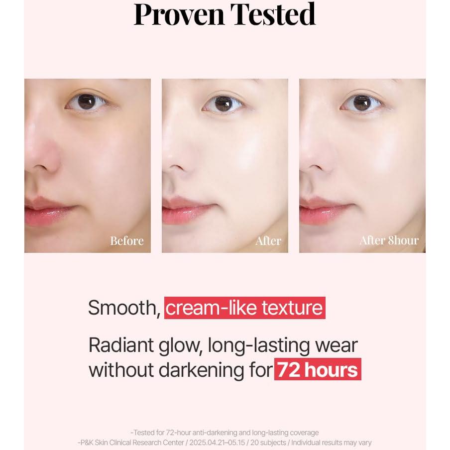 Base de Maquillaje Hanskin 12C Claro, Cobertura Completa 35 ml