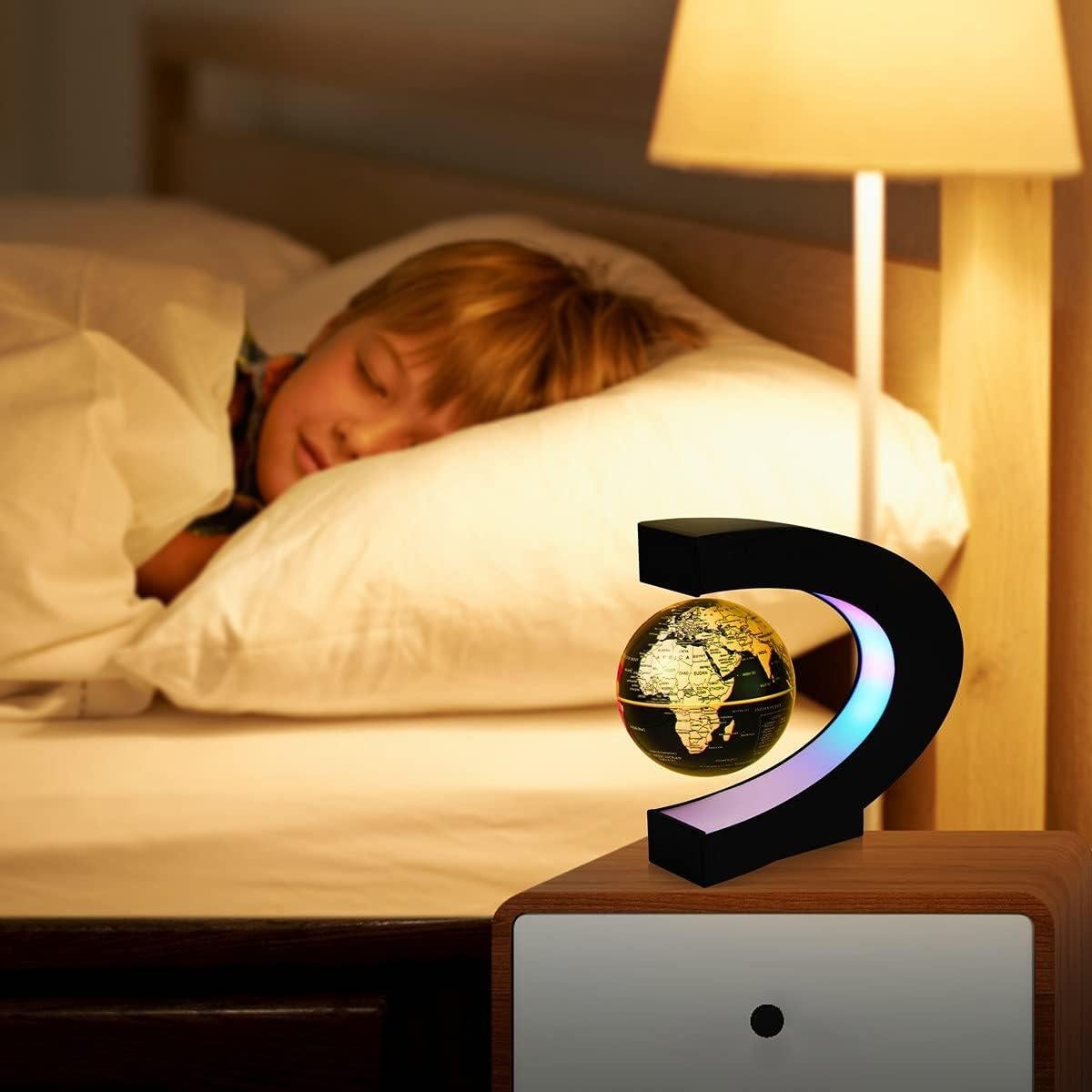 Globo Terráqueo Levitante JEHUPA con Luz LED Multicolor