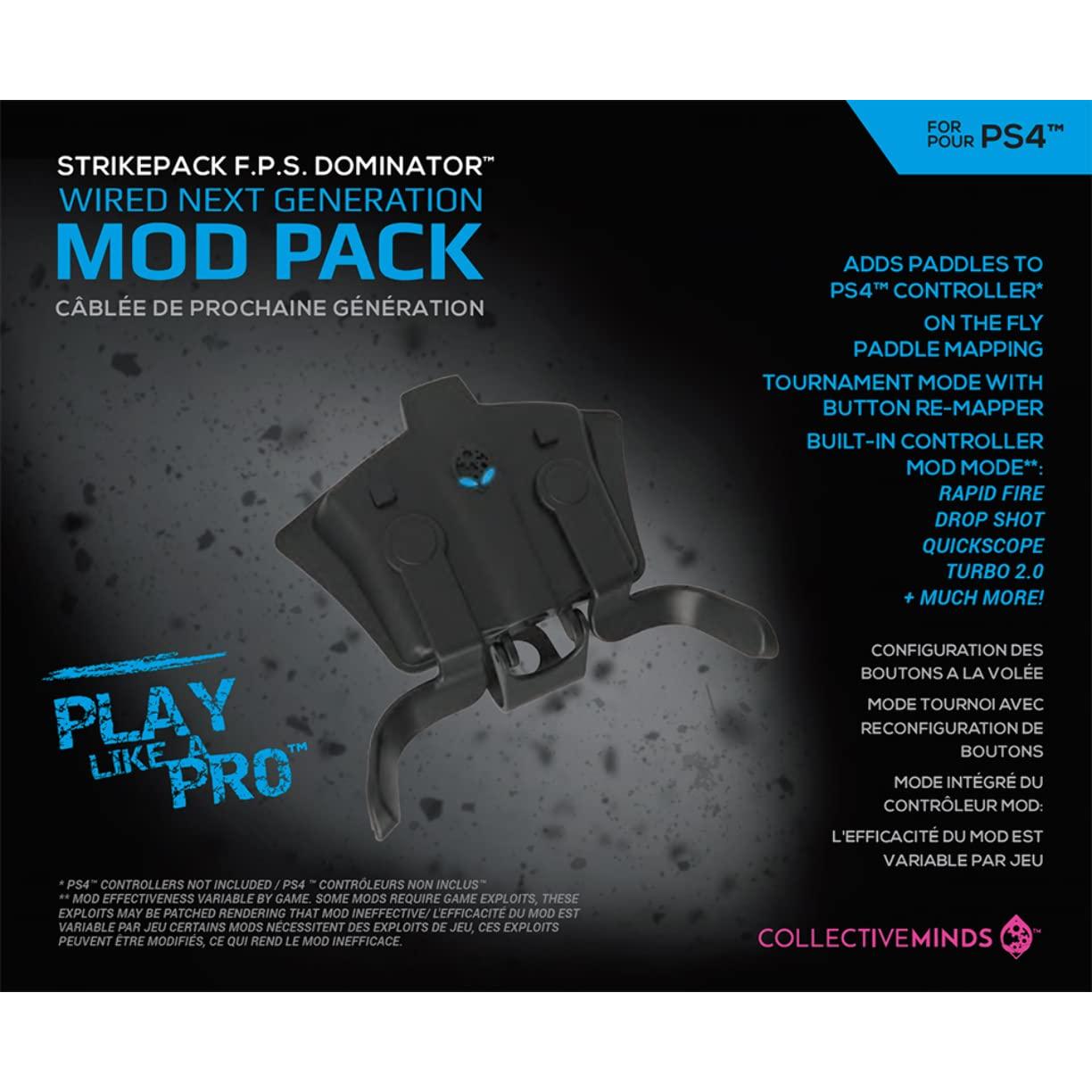 Adaptador Collective Minds Strike Pack para PS4 con MODS