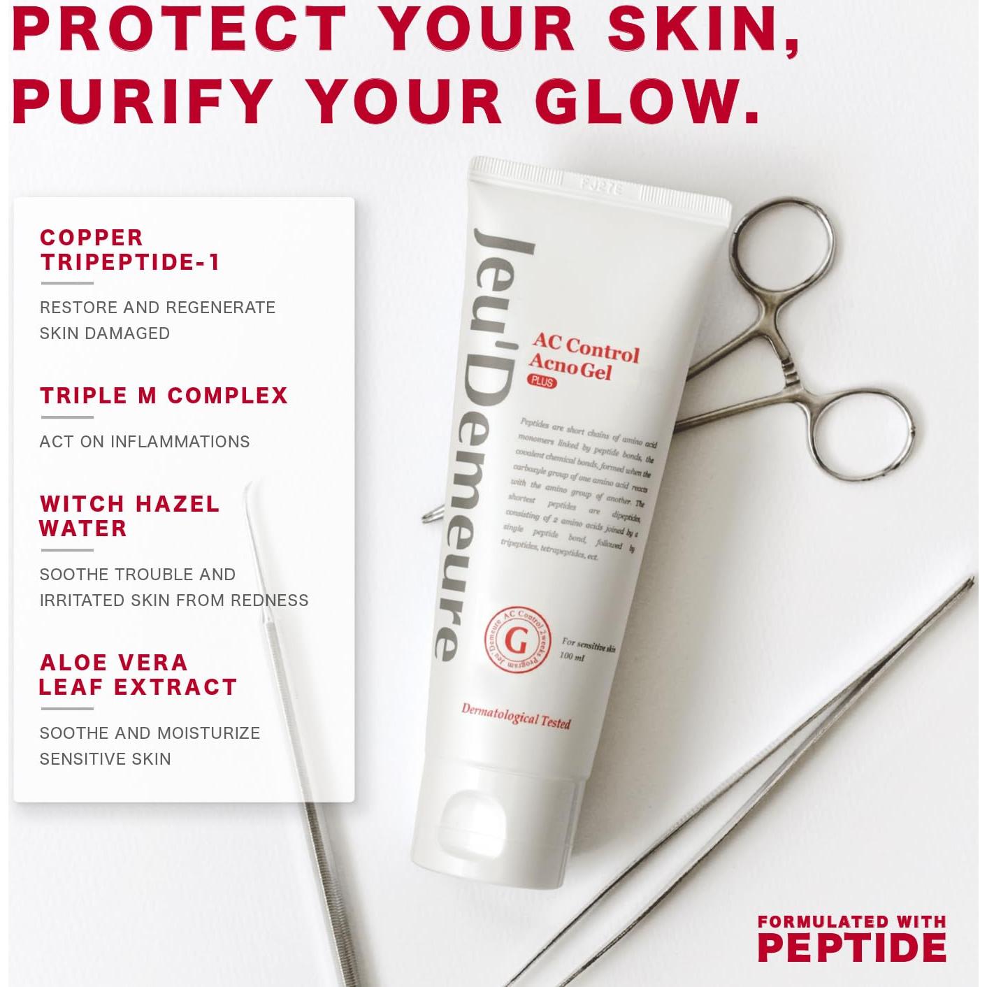 Gel de Control AC Jeu'Demeure 74.8 ml para Piel Sensible