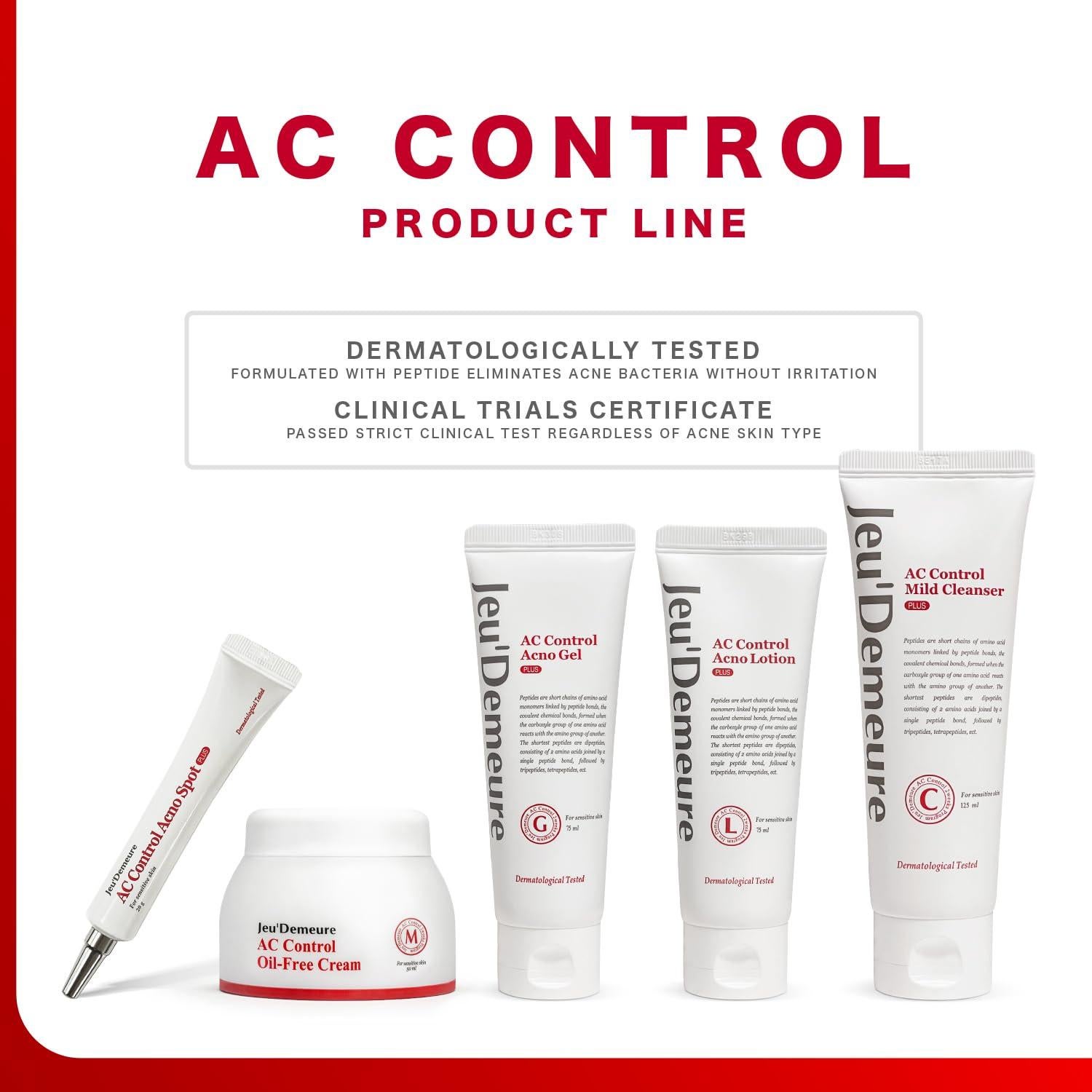 Gel de Control AC Jeu'Demeure 74.8 ml para Piel Sensible