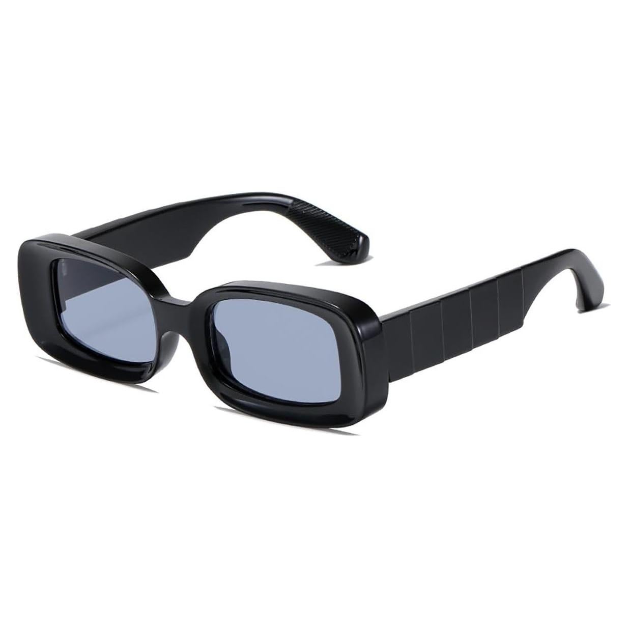 Gafas de sol retro unisex ADMIRANDO UV400 cuadradas negras