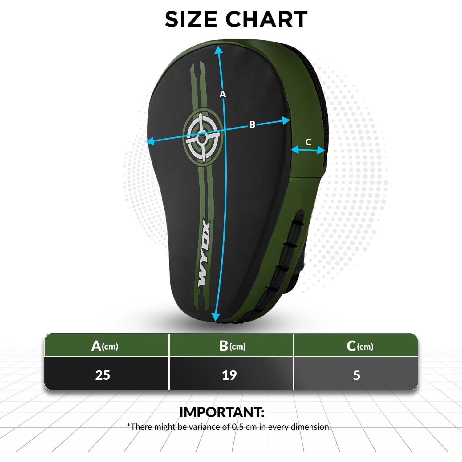 Mitones de Boxeo WYOX 2024 | Almohadillas de Golpe PU Duraderas