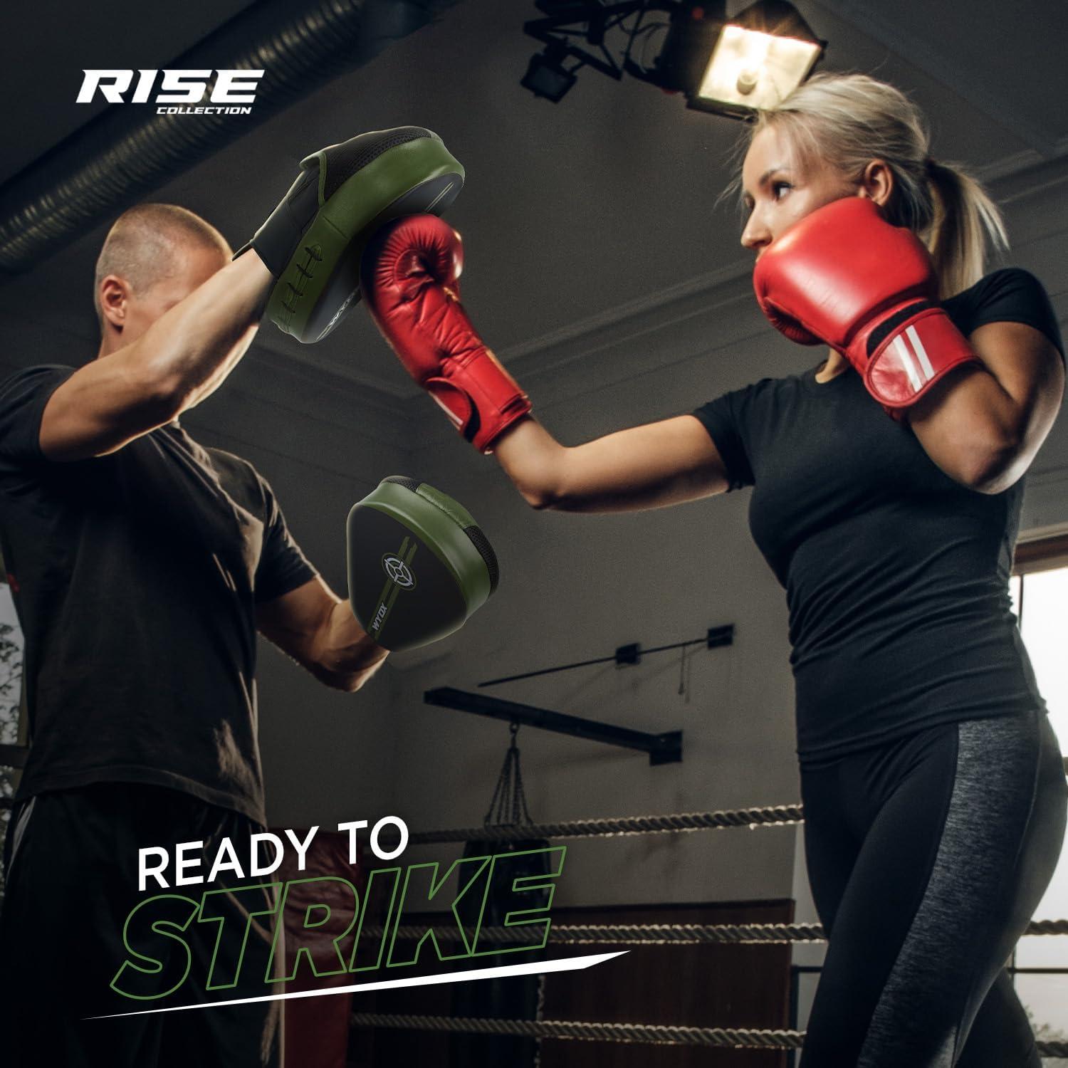 Mitones de Boxeo WYOX 2024 | Almohadillas de Golpe PU Duraderas