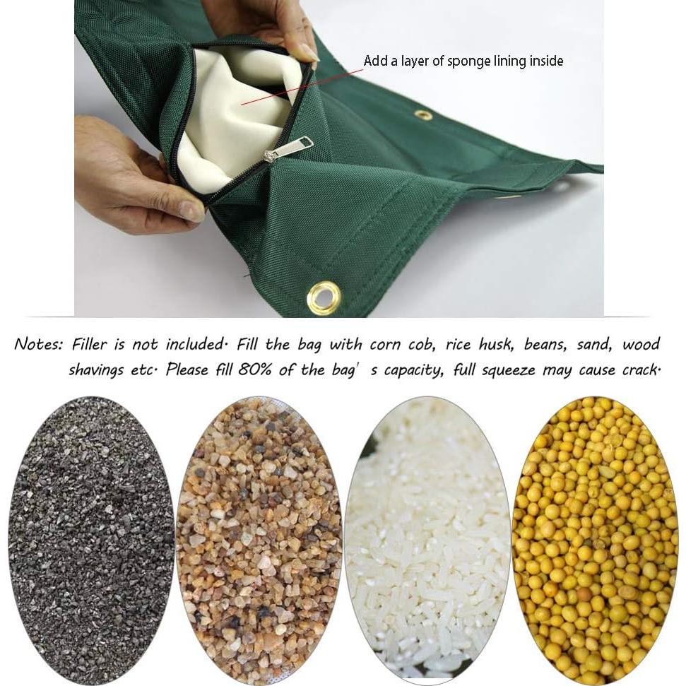 Bolsa de Pared de Lona para Boxeo Wing Chun HYFAN 45x45cm