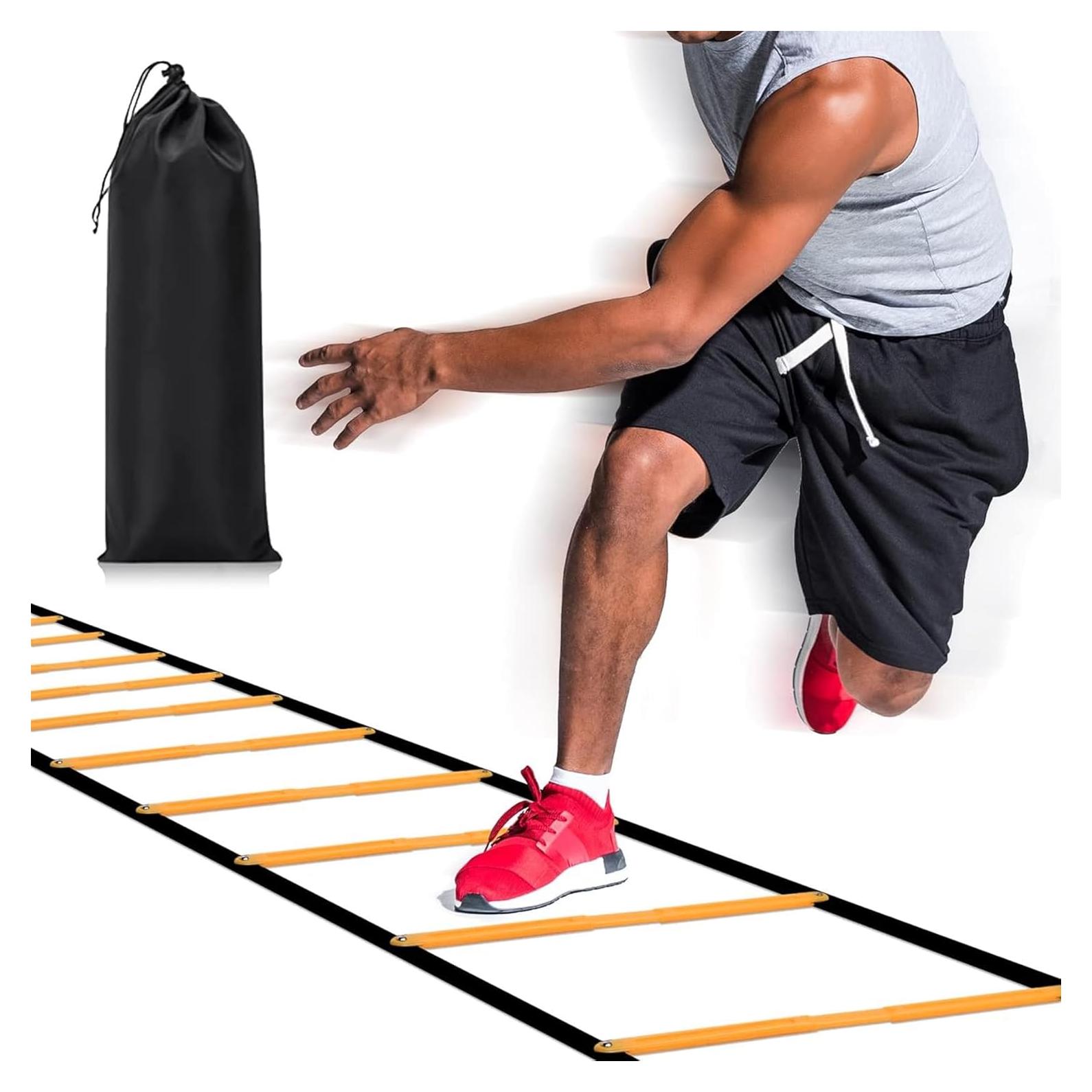 Escalera de Agilidad Happy Jump A257111BQ1 6.1m Entrenamiento