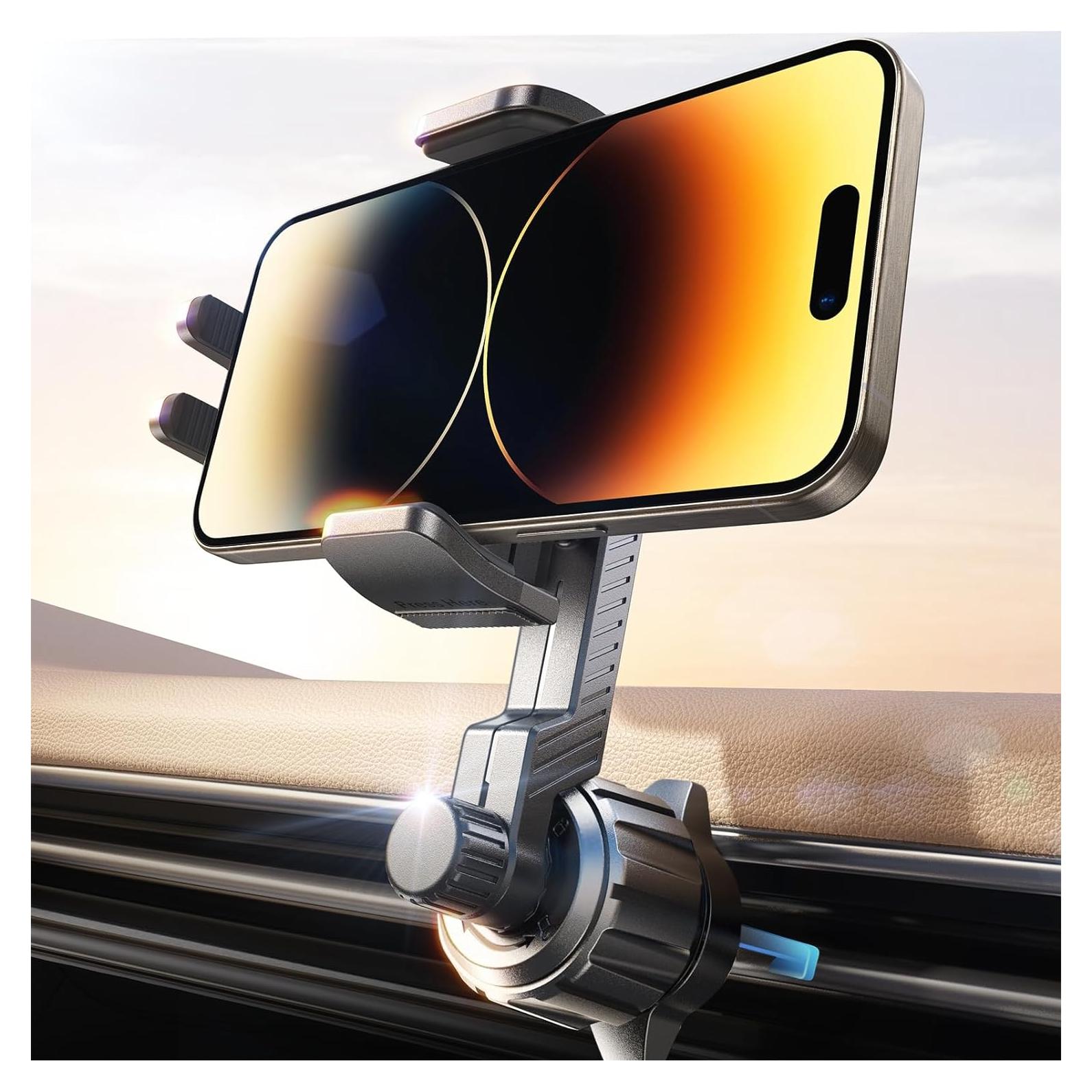 Soporte para Teléfono LISEN para Ventilación de Coche Negro